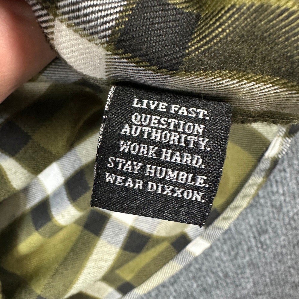 Lot x2 Dixxon Flannel Men's Size M Leatherneck & The .556 Plaid D-Tech Shirts - Picture 13 of 16